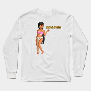 Chel says Decolonize Long Sleeve T-Shirt